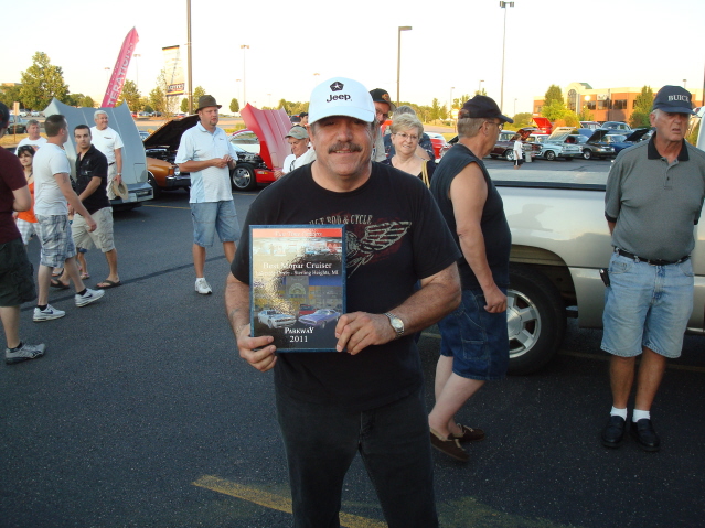 Best Mopar cruiser is awarded to Mike Alfonsi