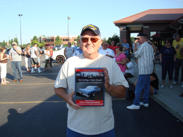 Jim Mcginty gets the Oustanding Cruiser prize