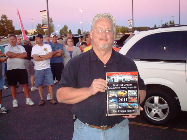 Best GM Cruiser awarded to Ron Henry