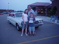 EMS Best Engine went to Mike Marsiglio for his clean 64 Impala.