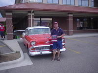 Chuck Hamann wins the Noonan GMC Best of Class for his perfect 56.
