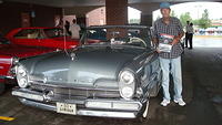 The SnS Cruisers Choice plaque goes to another one of jerry Stover's classic cars - 57 Lincoln Premier.