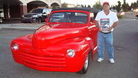 RH best of Show is won by Jim Valentino & his gorgeous 47 Ford