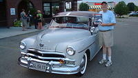 Ram's Horn BoS was presented to Tom Driscoll & his classic 1950 Plymouth