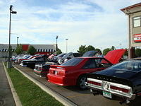 June 22 was another cruise-in with over 130 cars