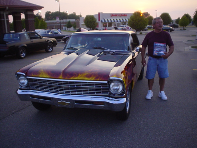 Ram's Horn BOS goes to Sam Baccellete's flamed 67 Nova