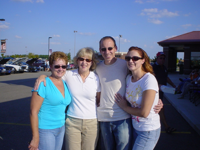 Ryan & Kate with both their moms...Monica & Ginny.