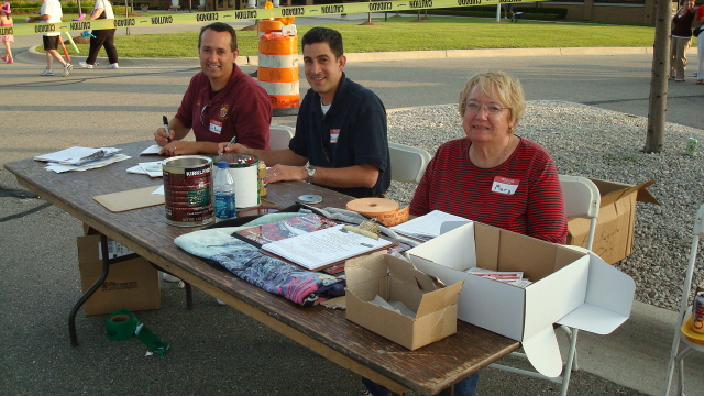 The St. Isidore team and Mary Shaw were a big help.....THANKS!