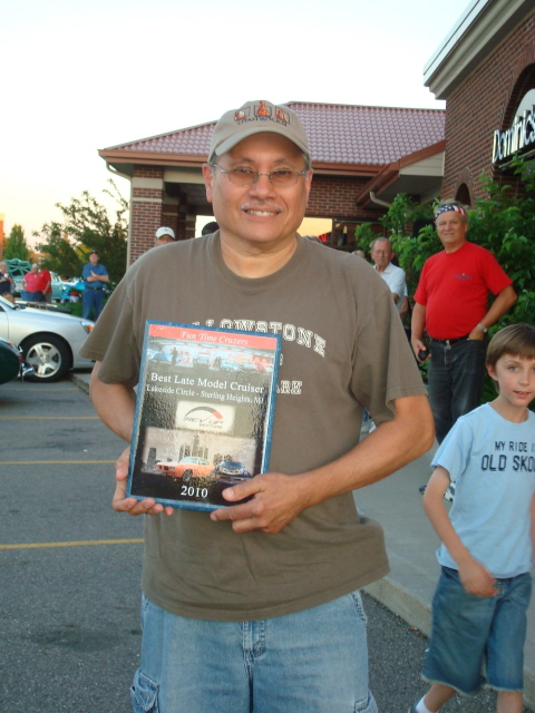 Best Late Model Cruiser belongs to Ron Alfafara