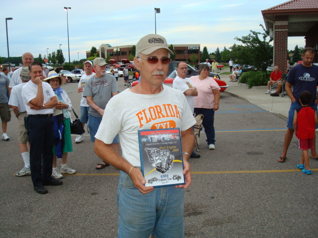 Dennis Rosko gets the EMS Best Engine plaque