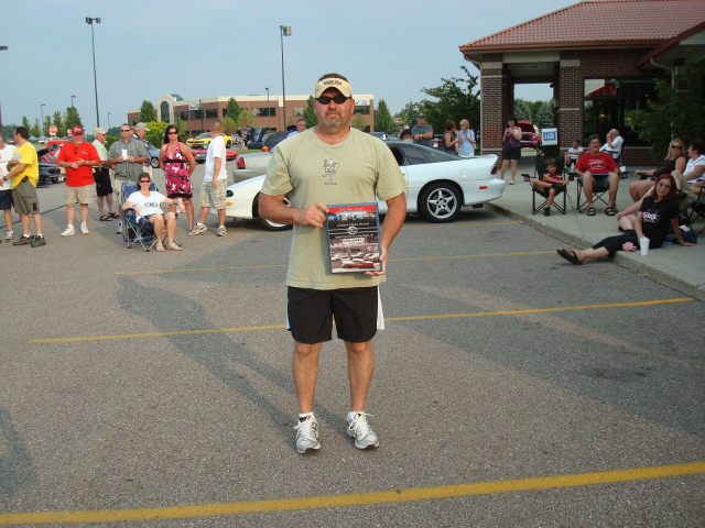 Cruisers Choice plaque is awarded to Ken Turner